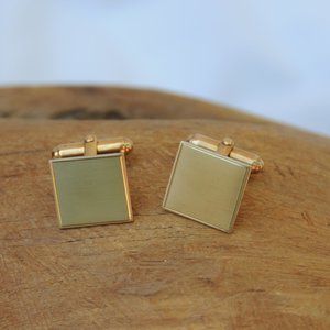 EUC Vintage Gold Cuff Links